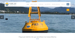 Desktop Screenshot of pier33.com.br